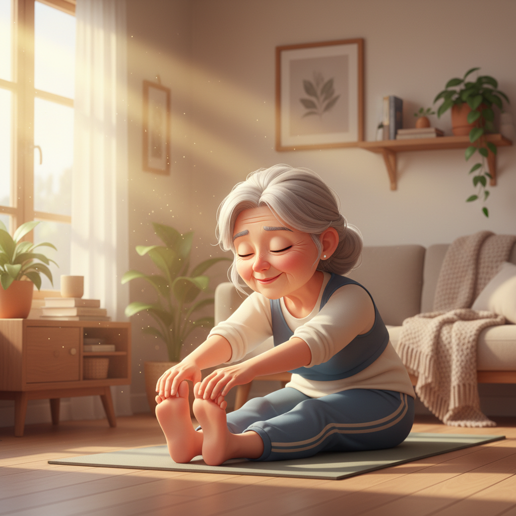 관절 통증이 완화되어 편안