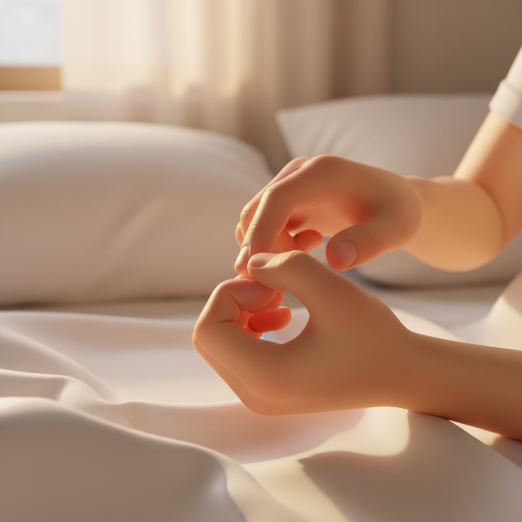 자고 일어나면 손 부음 증상