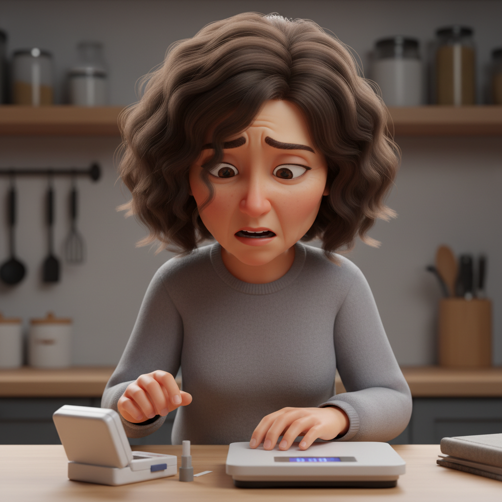 체중계와 혈당 측정기