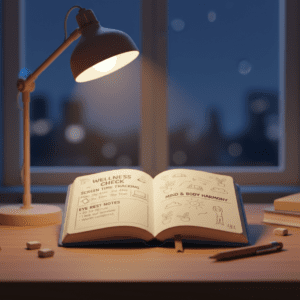 눈 휴식 시간 표시가 체크된 페이지