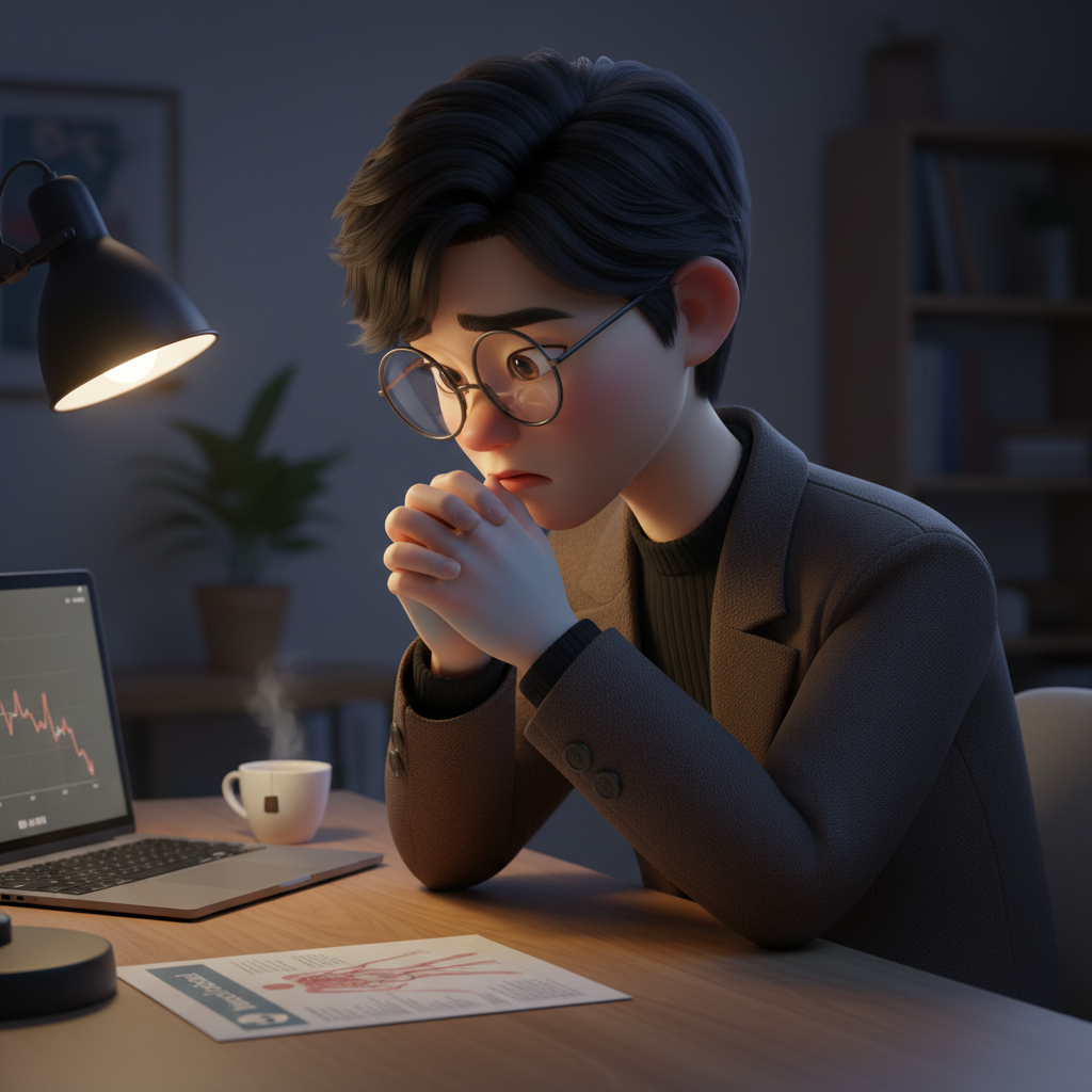 손발 차가운 이유 스트레스 누적 경험