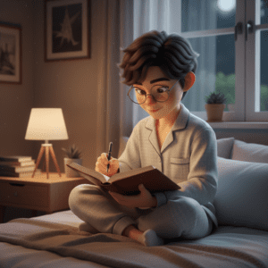 저녁 루틴을 점검하며 허브티