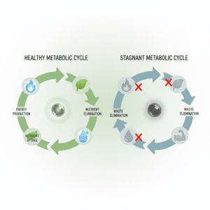 대사 순환의 원리와 당뇨 전단계 신호를 시각화