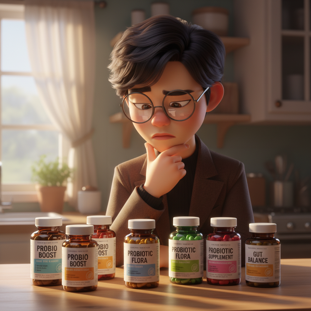 유산균 섭취에도 불구하고 장 건강 개선이 느껴지지 않아 고민