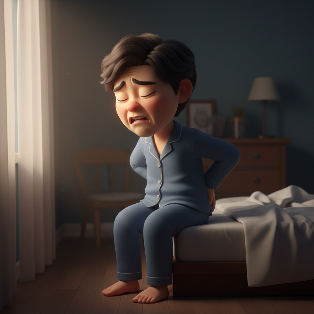 허리 통증 생활 원인 공감 상황